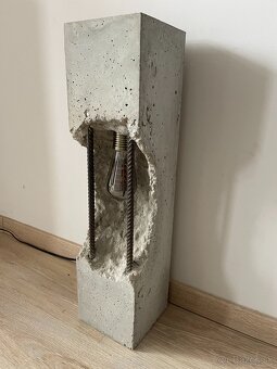 Betónová lampa - 4