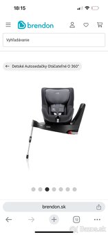 Otočná autosedačka s isofixom - 4