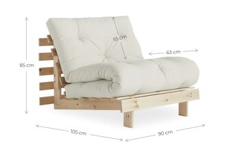 Rozkladacie kreslo Karup - 4