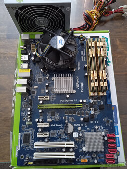 SET ASROCK P43DE - 4