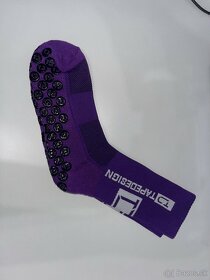 Športové protišmykové ponožky Tape design - 4