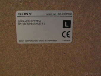 Repro monitory, Repro debne, Mini veža SONY - 4