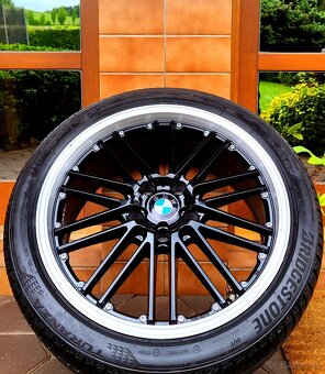 alu R19 5x120, dvojrozmer, BMW rada 5, F10/F11, letné pneu - 4