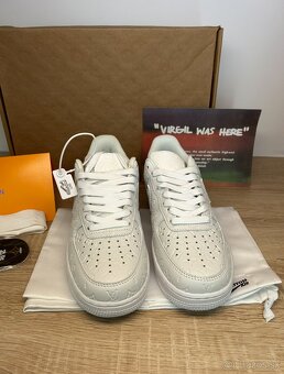 Nike Air Force 1 Low Louis Vuitton Virgil Abloh White - 4