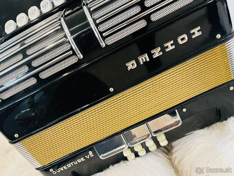 Predám nemeckú heligónku Hohner Overture V 5 hlasná, CF + po - 4