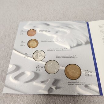 UNC Slovenské mince a euromedaily 2004 - 4