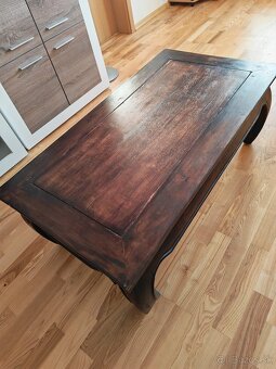 Konferenčný stolík Mahagoni - 4