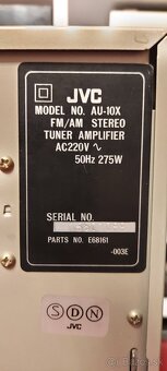 Predám vintage receiver JVC AU-10X - 4