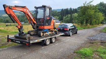 Prenájom bagra 2,8t - 4