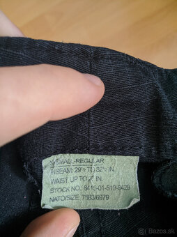 Nohavice US typ ACU - X-Small Regular - 4