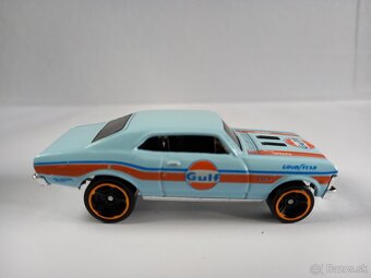 HOT WHEELS - ´68 CHEVY NOVA -GULF - POZRI DETAILNÉ FOTO - 4