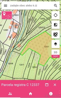 Pozemok 1558m² Terchová - 4