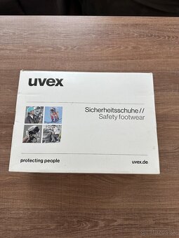 Pracovné topánky UVEX - NOVÉ - 4