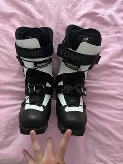 Atomic Backland Expert Touring Boot W 22,0/22,5 black/white - 4