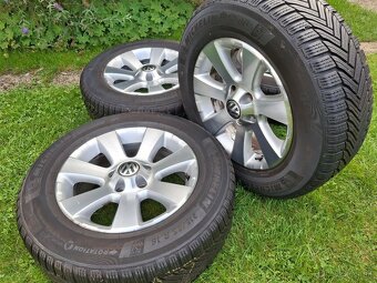 16" ALU 5x112 orig VW Tiguan a iné + 215/65 r16 7,5mm TOP - 4