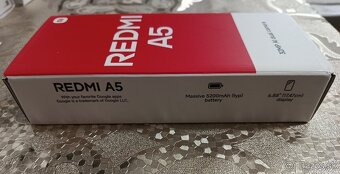 Nový Xiaomi Redmi A5, 8GB/128GB, Dual SIM, čierny - 4