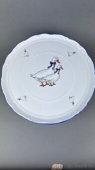 Podnos na tortu, NOVÝ, husy - 4