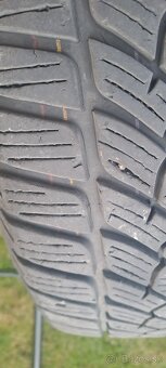 Celoročné pneumatiky 205/55 R16+plech.disky 5x112 - 4