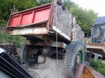 Doma robený traktor s podkopom 4x4 - 4