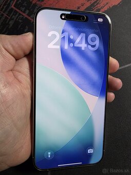 Iphone 15 pro max 256gb 100% stav Ako NOVÝ - 4