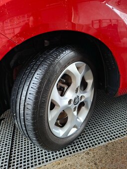 Alu hliníkové disky 4x108 Ford + Pneumatiky 195/50 R15 - 4