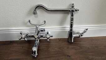 Rustikálny set – 3 batérie + umývadlo - 4