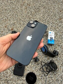 IPhone 14 + Quad lock- baterie 100% - 4