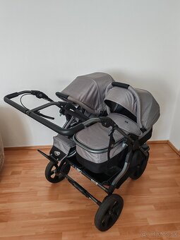 Súrodenecký/dvojíčkový kočík TFK duo combi - 4