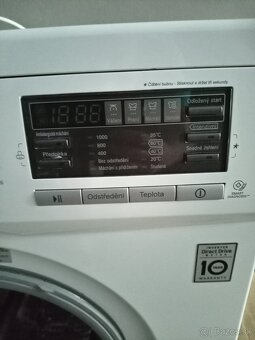 Predám plne automatickú práčku LG – 6 kg, A+++ (používaná, v - 4