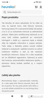 Náramok Samsung Galaxy FIT - 4