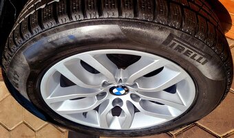 Alu R17 5x120 orig. BMW X3+X4 + zimné 225/60R17 - 4