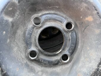 Sada plechové disky zimné pneu Matador 185/65 R15 4x100 ET49 - 4