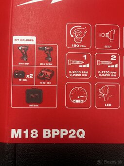Milwaukee M18 BPP2Q-402C - 4