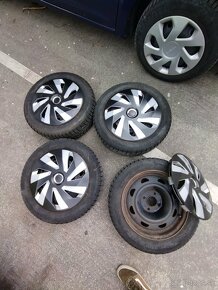 Zimné pneu s diskami 185/55 R15 - 4