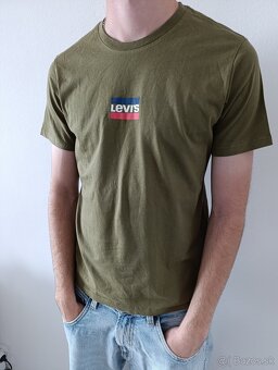 Nové pánske tričko LEVIS -veľ. M - 4