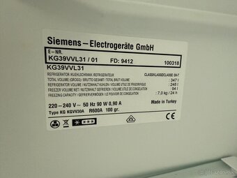 Chladnička SIEMENS - 4