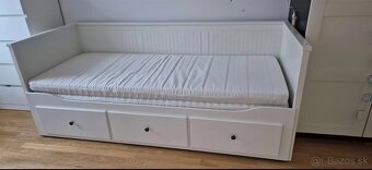 Hemnes IKEA rozkladacia posteľ plus 2 madrace - 4