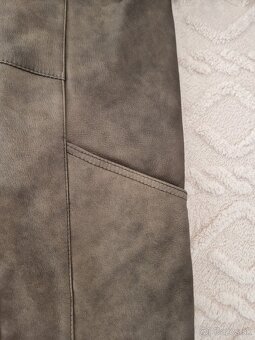 Kožený kabát/ bunda dámsky - 4