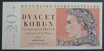 Bankovky - Republika Československá (1945-1953) - 4