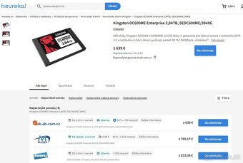 2,5" Kingston DC600M Enterprise 1/2/4 TB - Extrémna životno - 4