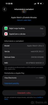 Apple watch ultra 3 black milanese loop - 4