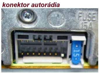 Redukcia z ISO na autorádio ALPINE, PANASONIC - 4