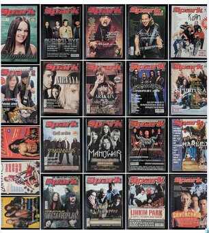 Predám magazíny Metal Hammer, Spark, Uragán - 4