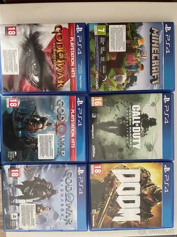 Sony PlayStation 4 (PS4)+ 15 hier + 2 ovládače - 4