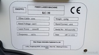 Laserový čistič CW 2000W so zárukou 30 mesiacov - 4
