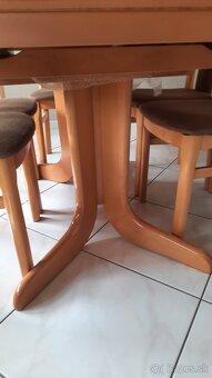 kvalitný bukový stôl - 4