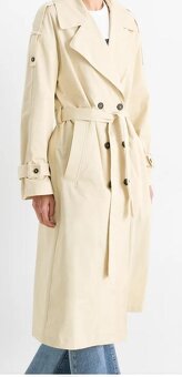 Dámsky trenčkot vel.S (OVERSIZE) - 4