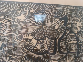 obraz Milan Stano: Husličkárova pieseň 1988 - 4