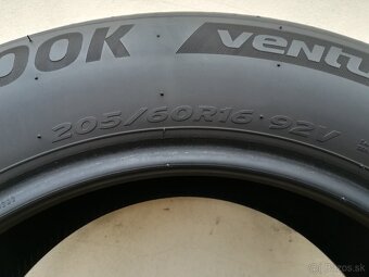 Letné pneumatiky 205/60 R16 Hankook, 2ks - 4