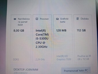 Lenovo Thinkpad T450 , Windows 10 , Intel core i5 , 8gb ram - 4